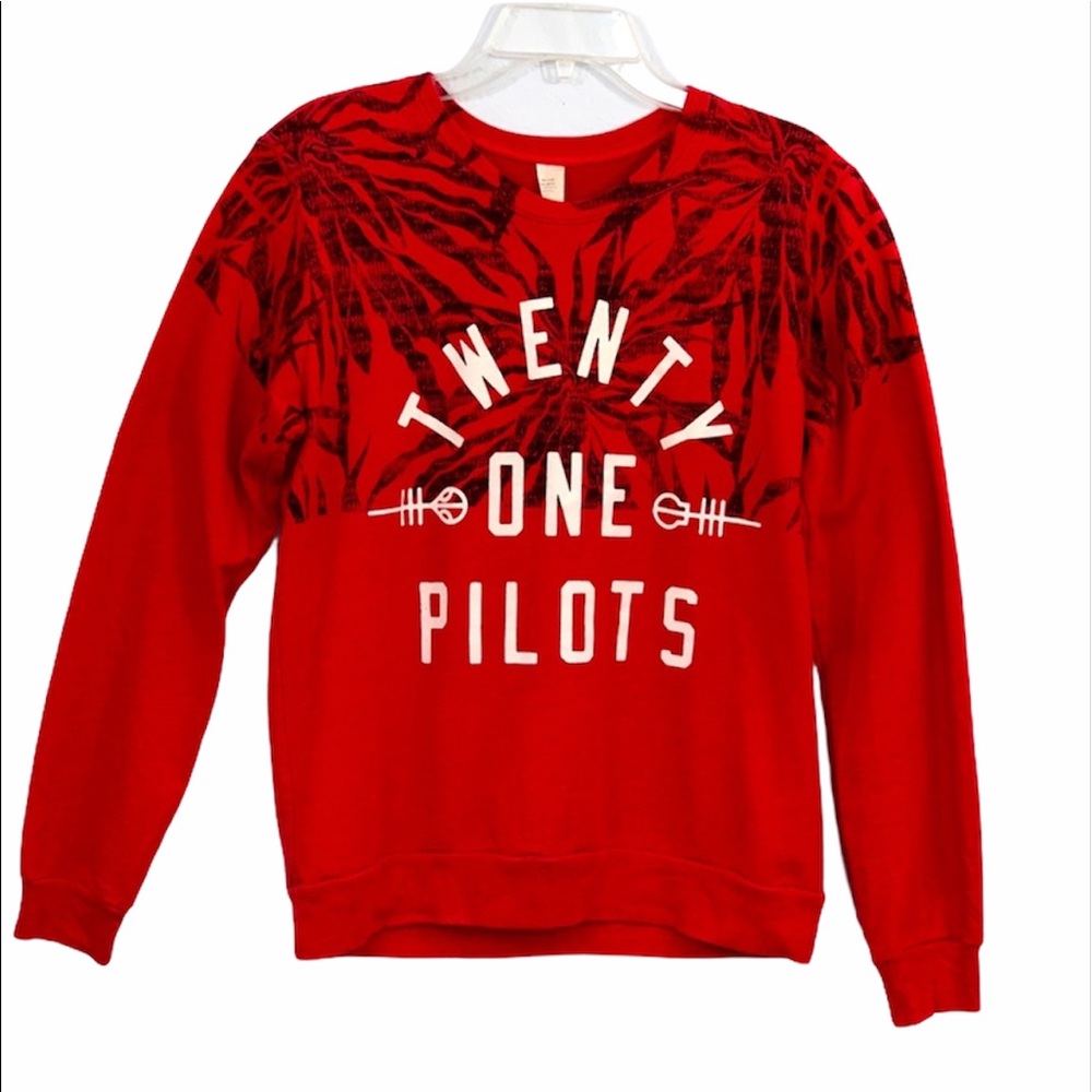 Twenty One Pilots Red Sweatshirt